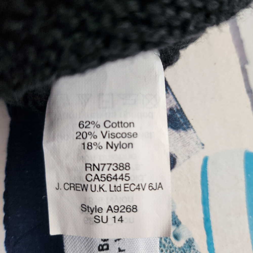 EUC M Ribbed Black Sweater - Picture 9 of 10